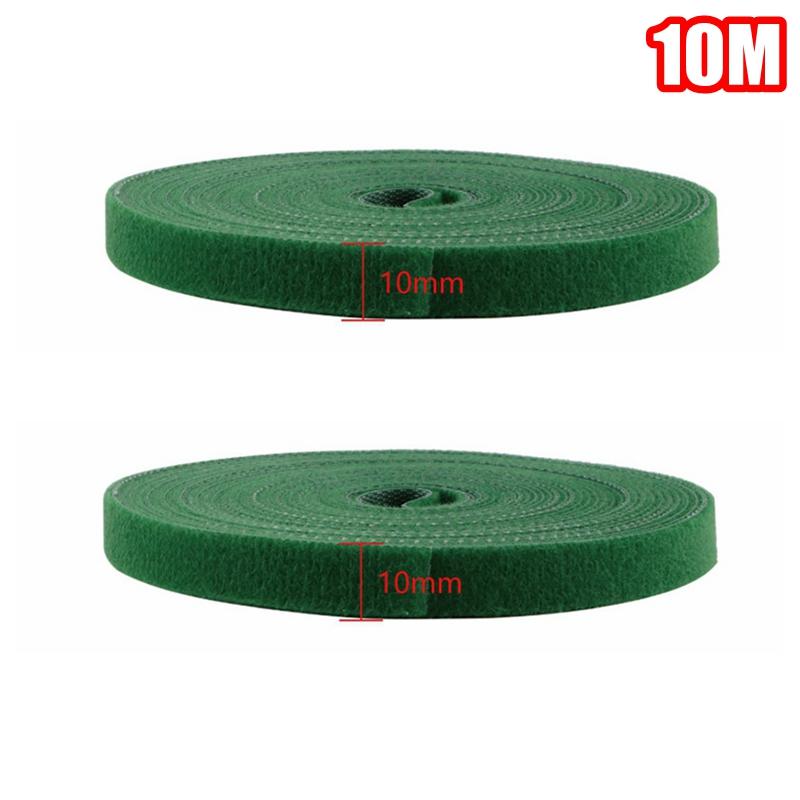 Self Adhesive Nylon Plant Ties Adjustable Plants Hook Plant Support Reusable Fastener Tape Garden Twine Bandage Fastener Tapes
