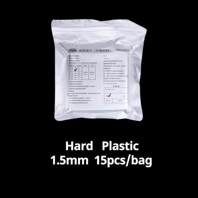 Dentallabor Kieferorthopädische Schiene Retainer Scheibe Tiefziehfolie Weich Hart 1,0/1,5/2,0mm 10/15/20 Stück Thermoformmaterial