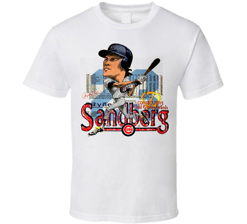 RYNE SANDBERG T-shirt Cotton Unisex Tee All Size S-4Xl VN2347 Unisex T-Shirt XXXXL
