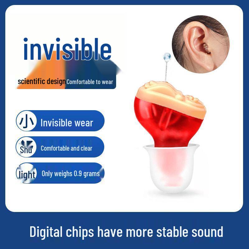 Portable Invisible Hearing Aid: Battery-Powered Sound Amplifier for Young and Elderly Users