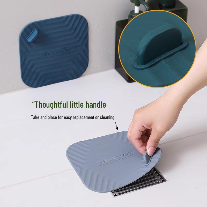 Bathroom Floor Drain Silicone Deodorizer: Odor-Proof, Insect-Proof, and Anti-Backflow Pad