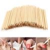 Durable Sticks Wood Tools Manicure Nail Orange Pack