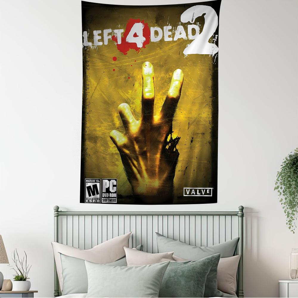 Spiel Left 4 Dead Hängendes Böhmisches Wandteppich Böhmische Wandteppiche Mandala Kawaii Raumdekoration