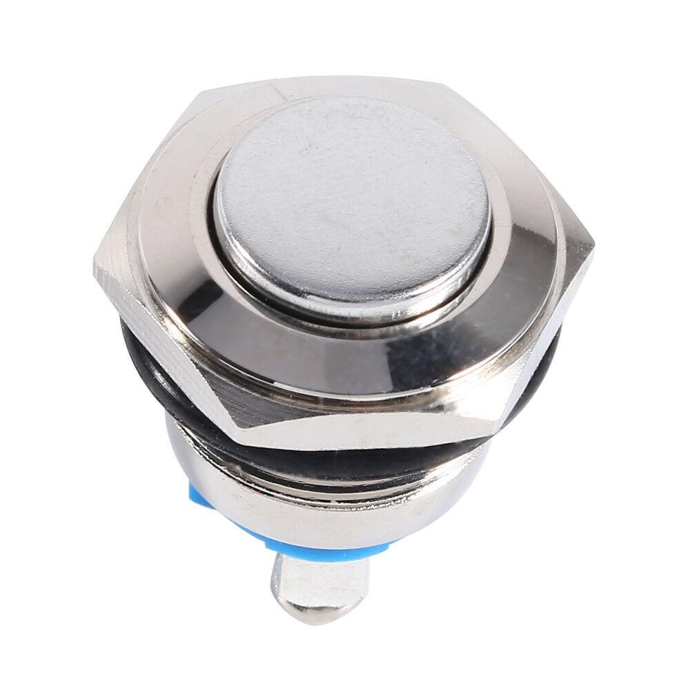 

Momentary Push Button Switch 2A/36VDC Nickel-Plated Brass Electrical Equipment