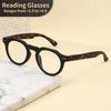 New style, niche style, Japanese retro small round frame reading glasses, classic simple and popular