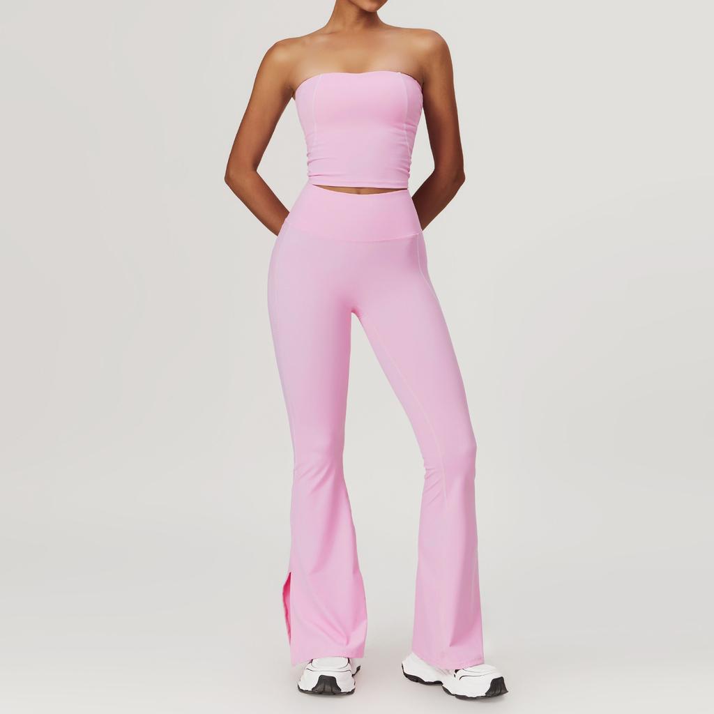 Mikeyoga 2-teiliges Yoga-Set für Damen, Kleidung, Workout-Set, Sportbekleidung, Fitnessstudio, Push-Up-Fitness-BH, hohe Taille, Leggings, Sportanzüge
