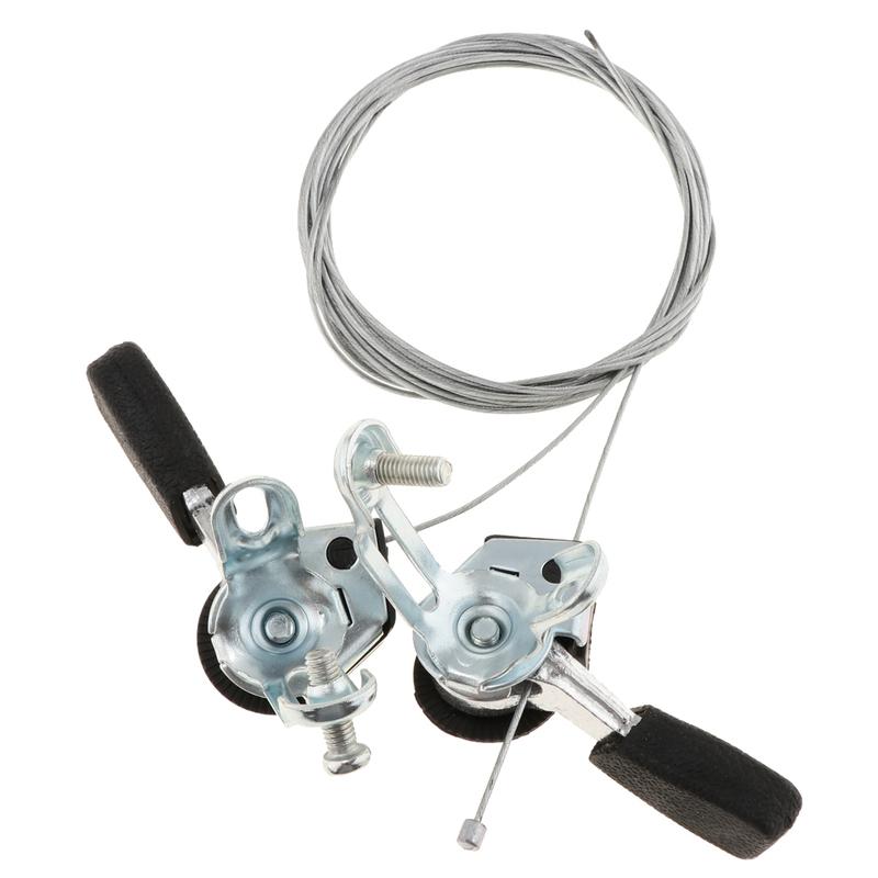 1 Paar 3x6/7 Versnellingen MTB Fiets Duim Versnellingspook Bovenmontage Shifters met Binnenkabel voor Stuur met 22,2 mm Diameter