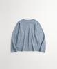 Bihebieo European Flax™ Linen Roll Neck L/S Knit Sea Blue