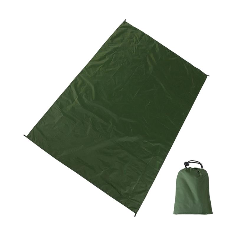 Quick Dry Multifunctional Camping Pad Silver Coated Waterproof Layer For Grass Moisture 100X145CM No accesso