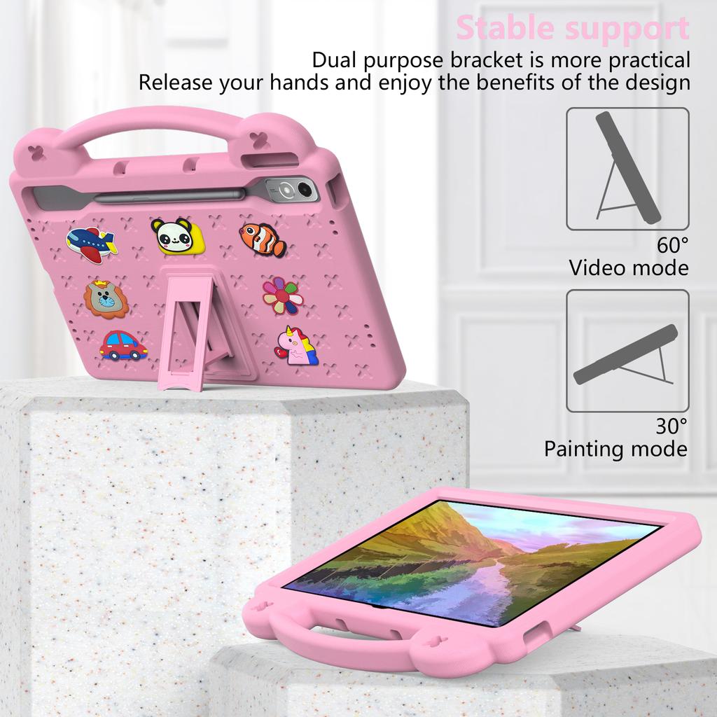 Kids Case for Tab P12 12.7 inch TB-370FU TB-371FC Xiaoxin Pad Pro 12.7 TB375FC TB373FU EVA Bear Handheld Tablet Cover