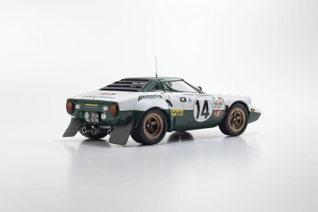 Kyosho Original Lancia Stratos HF Monte Carlo Winner 1975 Finished Model KS08130E 1/18 #14