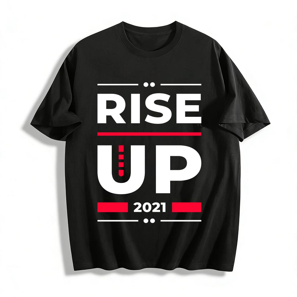 Minimalist Abstract Geometric Line Print Casual Top Pure cotton T-shirt XXS