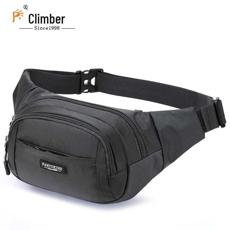 Waterproof Multifunctional Crossbody Fanny Pack - Large Capacity for Outdoor Sports, Running, and Business Use