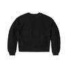 Timberland Burgundy Solid Color Spliced Round Neck Pullover Sweatshirt Women Sweatshirt Black A6HTW-001