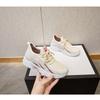Women's Sports Shoes with Thick Soles, Height Increasing Casual Single Shoes, Breathable Fly Woven Women's Shoes