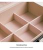Double-Layer PU Leather Jewelry Box for Earrings, Rings, Necklaces, Bracelets, and Ornaments