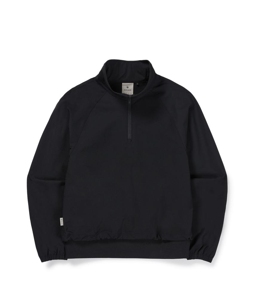 SNOWPEAK APPAREL Women'S Hybrid Half-Zip Sweatshirt (S26Fwtzt33) Black