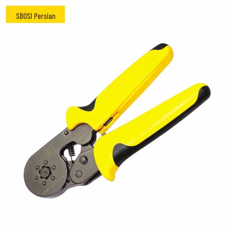 Electric Crimping Tool for Tubular Terminals CN plug (adapter included)