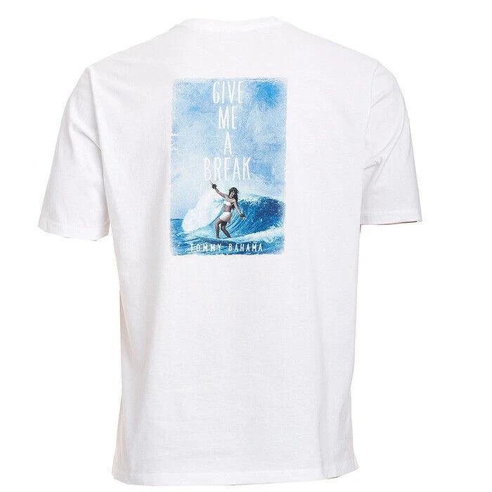 

Tommy Bahama Men s T-Shirt - Size Medium -LAWN ENFORCEMENT -100% Cotton M