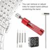 10Pcs Red Watch Repair Tool Set Various Combinations Wristwatch Kit Strap Link Holder  Band Removal