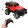 RC Racing Vehicle Rechargeable 1/18 Scale 4CH Remote Control Off Road Car Toy with LED Lights for Boys and Girls