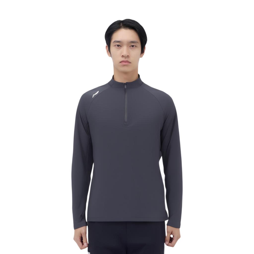Li Ning Fitness Series Logo Letter Polo T-Shirt Men tops ATLW093-9