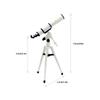 1Pc Educational Science Toy Astronomy Telescope Model Pretend Decorations 1:12/1:20/1:25 Scale Dollhouse Miniature Accessories