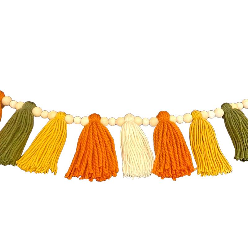 2M Hanging Window Wall Gifts Decorative Handicraft Handmade Tassels DIY Thanksgiving Day Creative Home Decoration
