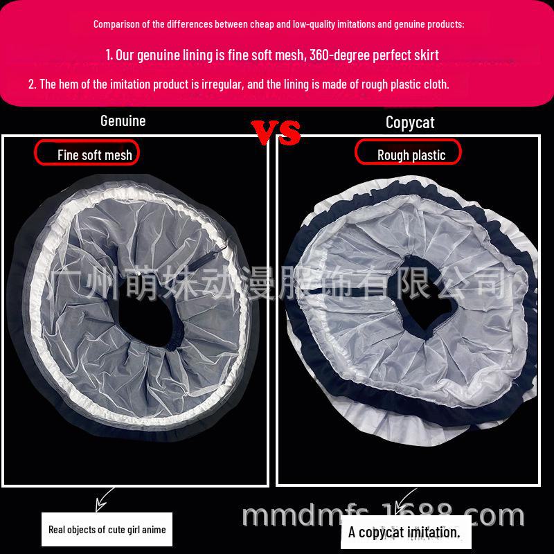 Miracle Nikki Black & White Chocolate Lolita Maid Costume