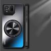 Matte Frosted Ring Auto Magnetischer Halter Hülle Für Asus Rog Phone 9 9Pro 8 8Pro 7 7Pro 6 6Pro AG 360° Drehbarer Halter Schutzhülle