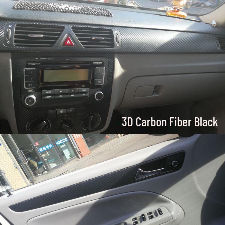 Bora 08-12 Carbon Fiber Center Console Gear Shift Sticker