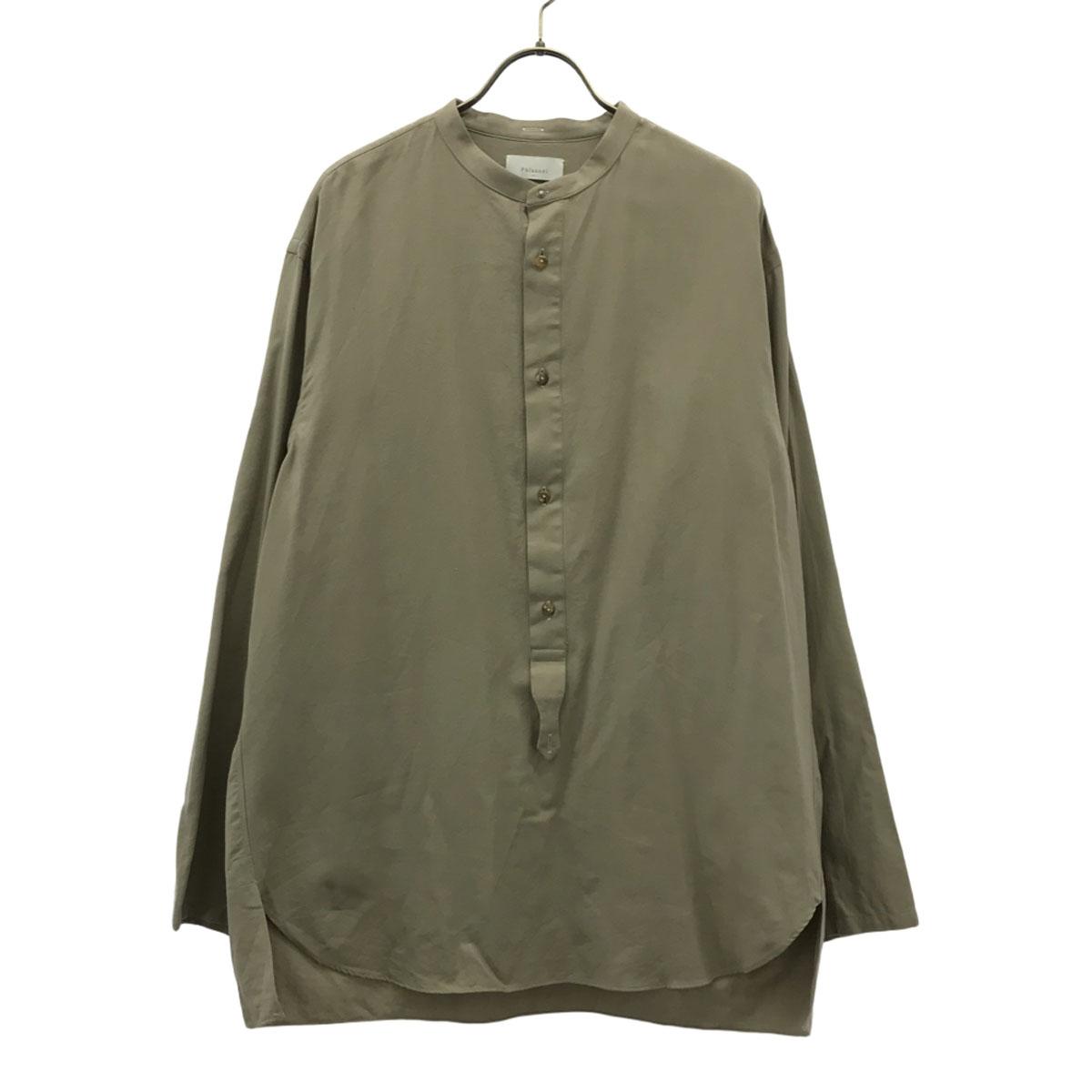 

phlannel сделано в Японии Рубашка с длинным рукавом без воротника 3 бежевый Мужская Б/У