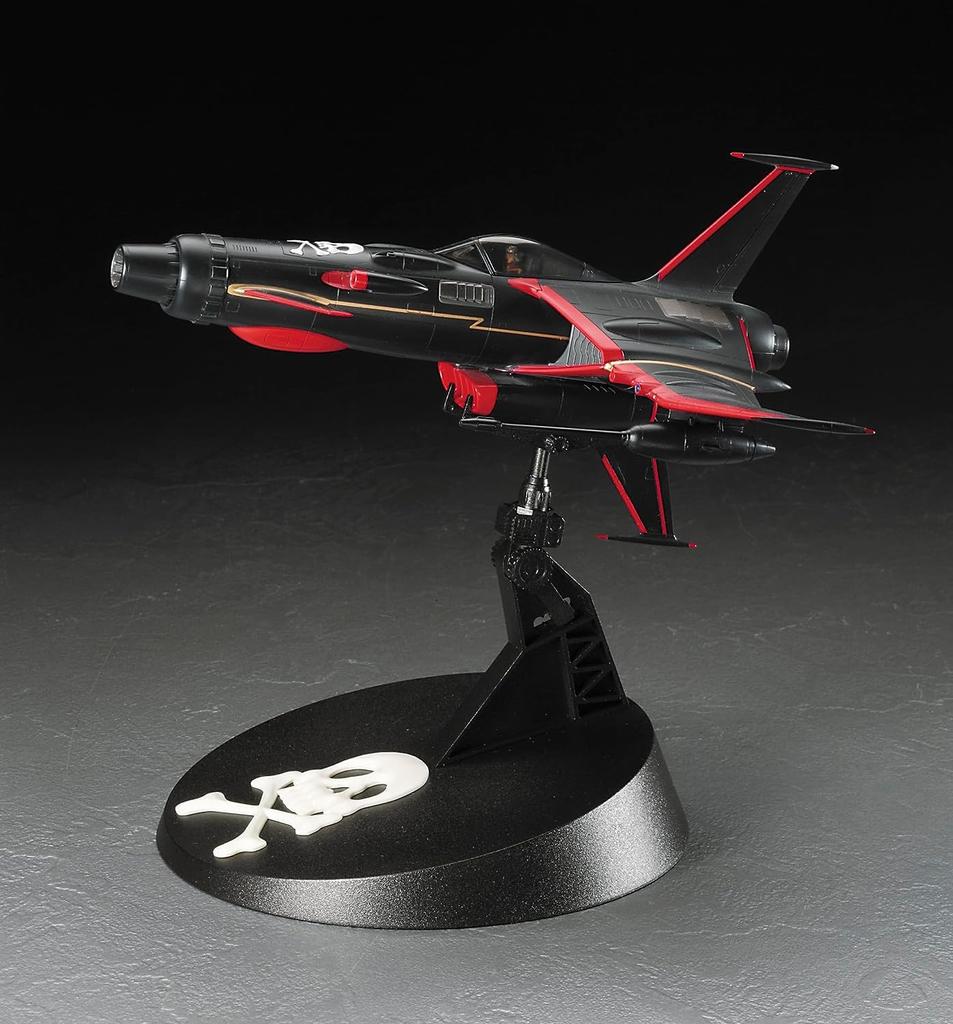 Hasegawa Creator Works Serie Weltraum-Piratenkapitän Harlock Weltraumwolf Harlock Custom mit Acryl-Ständer Maßstab Kunststoffmodellbausatz 64807 SW-190 1/72