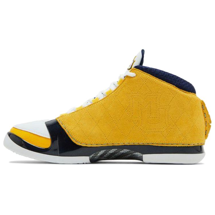 Air Jordan 23 Retro Marquette PE Unisex Sneakers Yellow Amarillo White FV1334-700