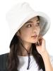 UV Plus Slimming Brim Hat with Wide UV Actress Hat Size [QUEENHEAD] Women's Hat, Protection, Size, Effect, Linen-Poly Strap, Brim, Protection, (XL
