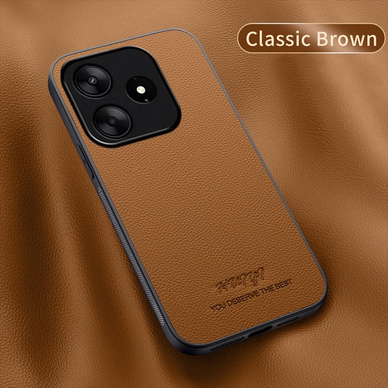 

For Redmi 13 Case Magnetic Magsafe Leather Case for Redmi A3 NOTE 13 PRO PIUS 13C Xiaomi POCO F6 M6PRO X6 C65 Lambskin Cover Redmi 13 4G