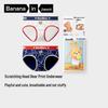 Bananain Silver Skin 520C Women's Mid-Waist Bear Print Briefs (2-Pack)