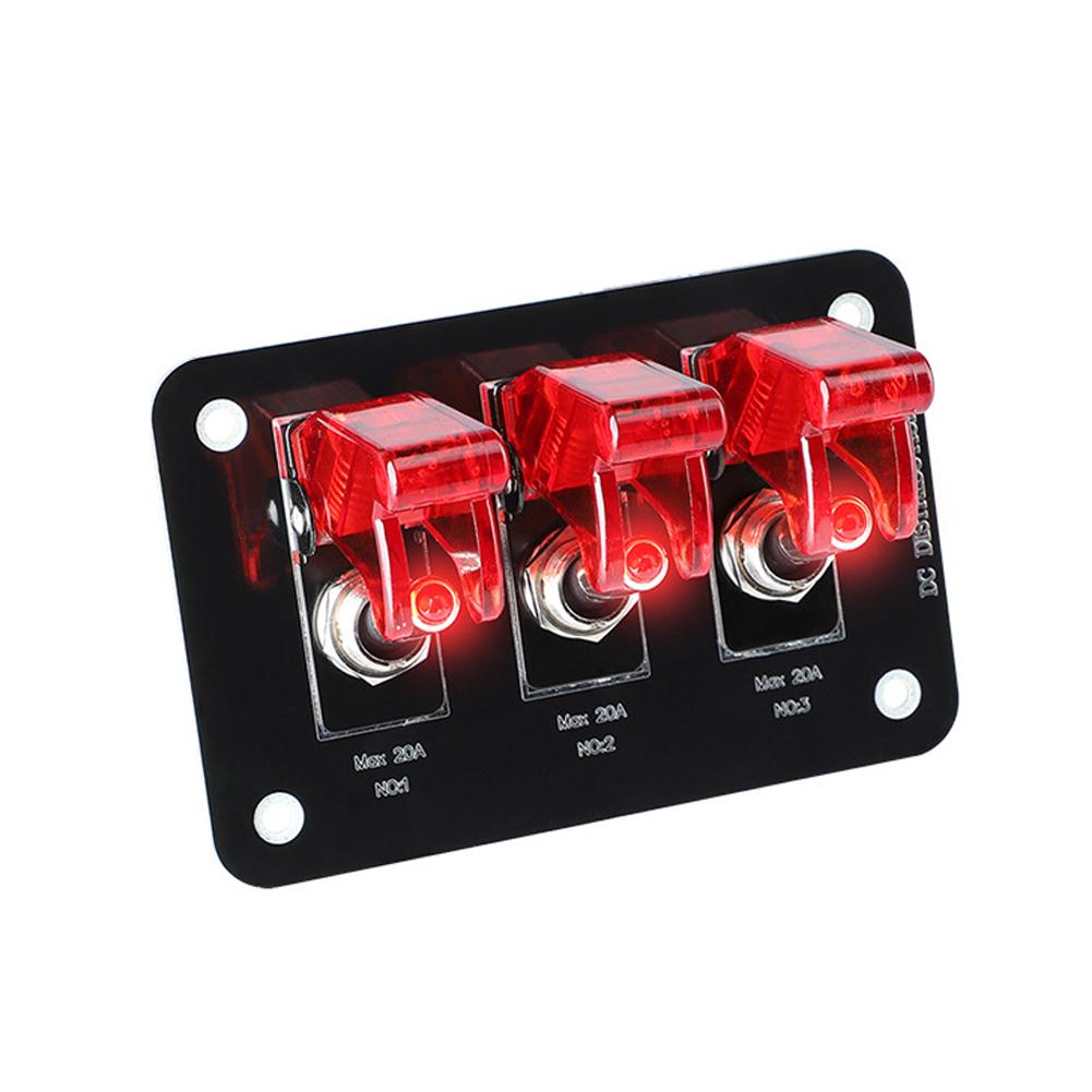 

12 В 24 В тумблерный переключатель панели выключатель зажигания кнопки запуска и остановки 20 А предохранитель 4x4 гоночный автомобиль аксессуары для лодки грузовик прицеп