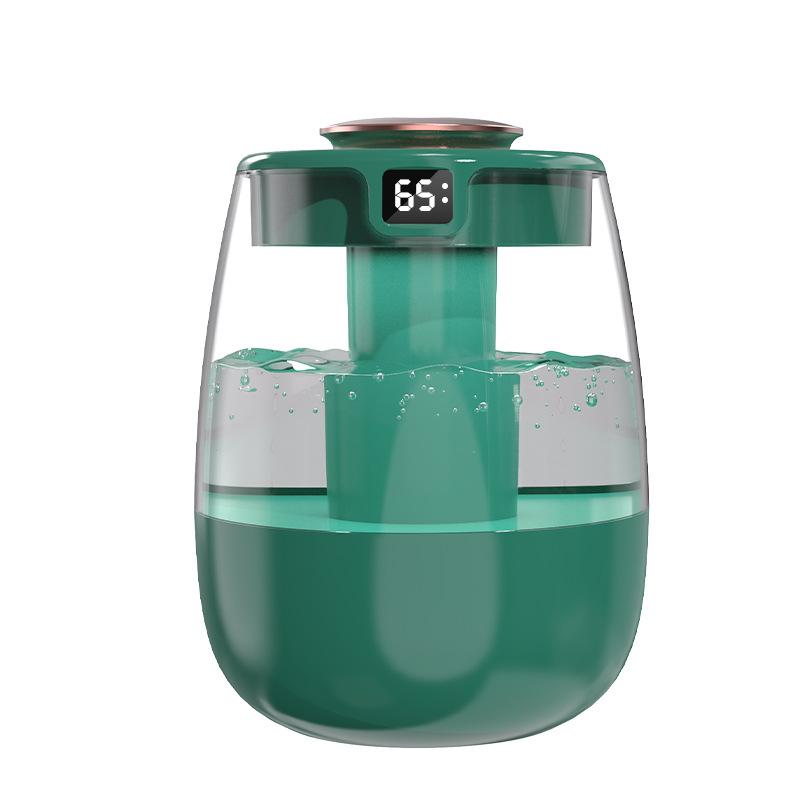 Luftbefeuchter Aroma-Luftbefeuchter Doppelter Sprühanschluss Ätherischer Öl-Diffusor USB-Wasserbefeuchter mit Licht für Zuhause Büro