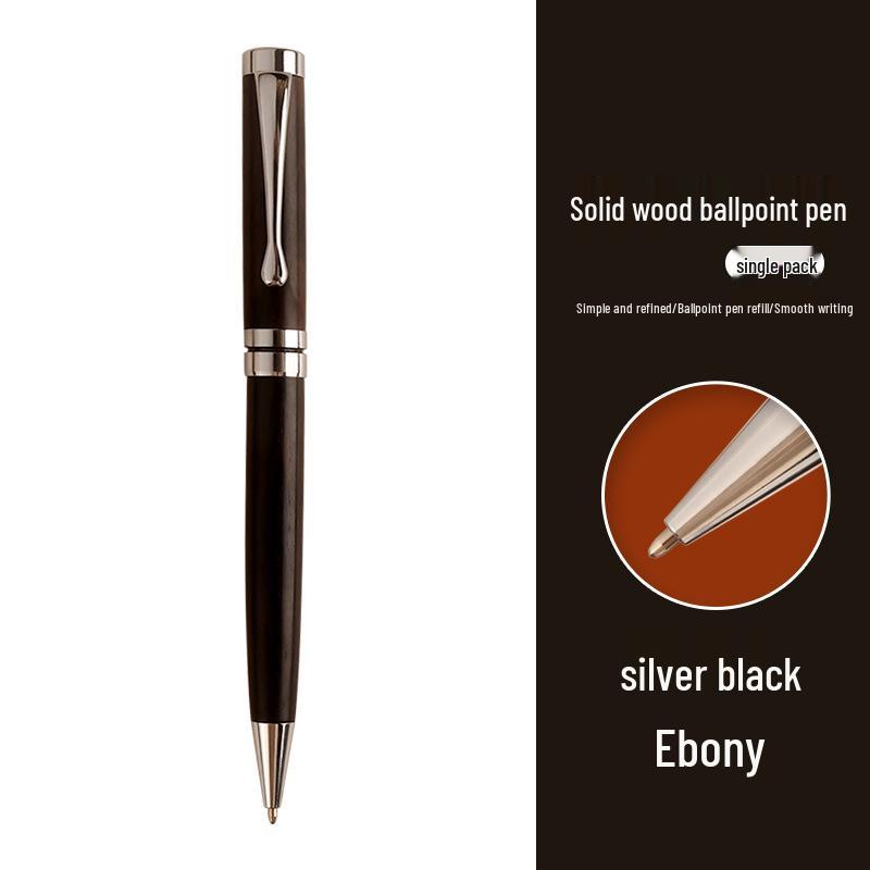 Messing Sandelholz Kugelschreiber - Drehbarer Medium Öl, Ideales Geschäftsbüro Geschenk