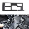 Matte Black ABS Center Gear Shift Panel Trim Cover for Toyota Tundra -2024
