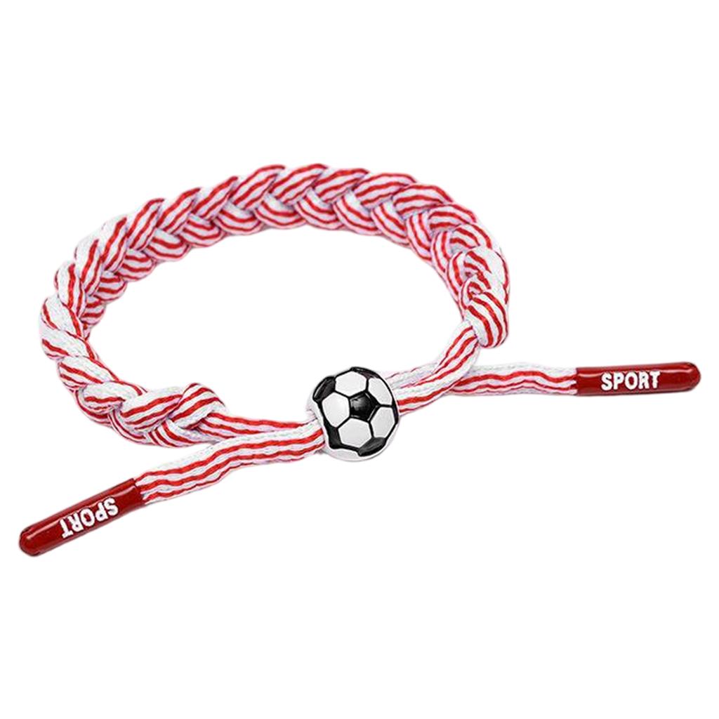 Football Star Woven Bracelet Souvenir