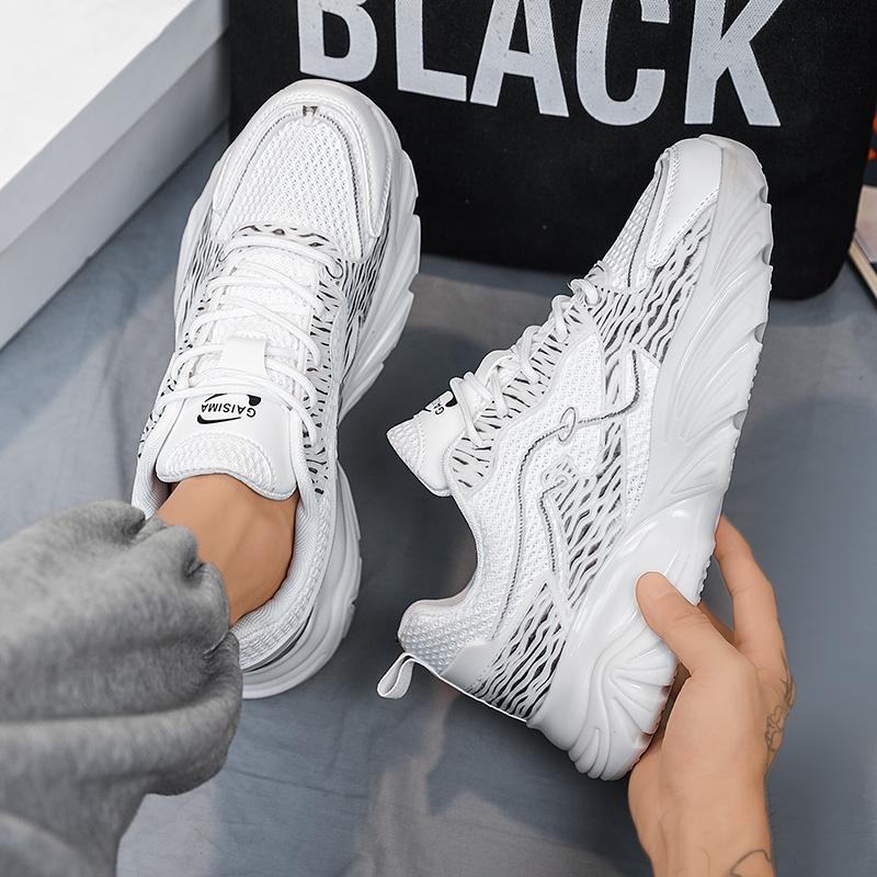 New High-sole Breathable Super Ins Platform Daddy Shoes Comfortable Men's and Women's Sports Casual Shoes Men's Shoes