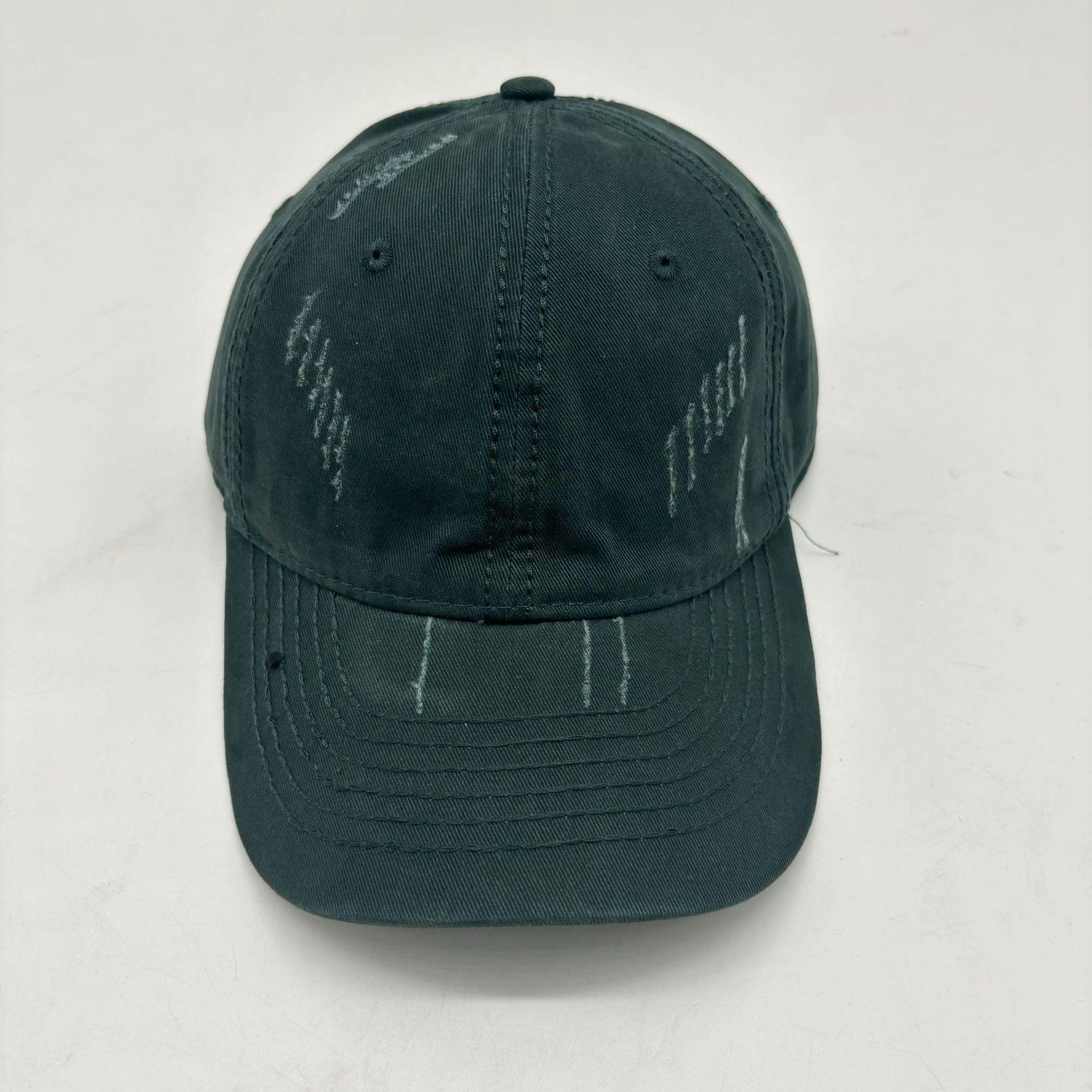 

Baseball cap depth hard peaked cap female versatile One size fits all зелений