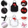 DIY Party Decorations Mr Mrs Couple Kitchen Apron Funny Pinafore Cooking Baking Party Cleaning Aprons Supplies.