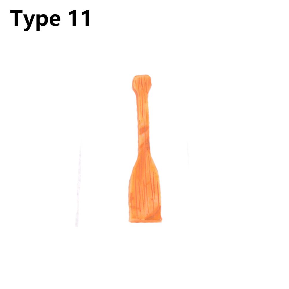 Garden Ornament Micro Landscape Artificial Paddle Home Decorations Boat Figurine Miniature Ship