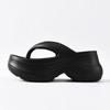 Flip-flops Thick-soled Women's Summer Wear Non-slip and Deodorant Small Waist Pinch Slippers Women