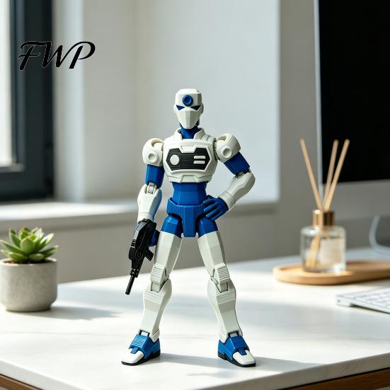 Cartoon Character Figurine Action Figure 3D Printed Posable Articulated Toy Model Collectible Fidget Decoration Anime Fans Gifts