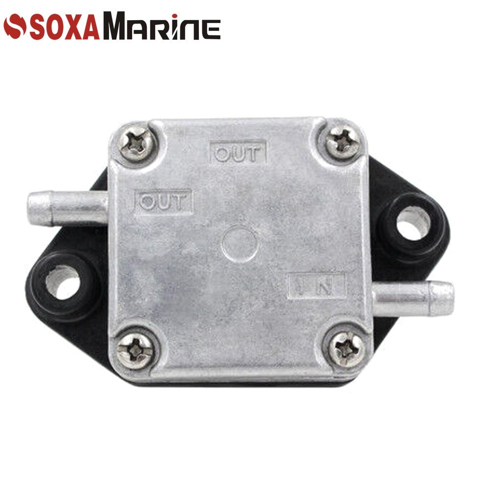 67D-24410-00 Fuel Pump for Yamaha Suzuki Evinrude Johnson DF 4HP 5HP 6HP DF4 DF6 4 Stroke 67D-24410-01 02 03 18-35304