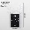 Nordic Minimalist Creative Antlers Wooden Clocks Home Living Room Room Wall Decoration Square Wall C